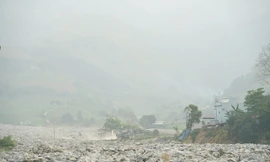 Trở lại 'thung lũng đá' rộng gần 100 ha do bão Yagi gây nên tại Lào Cai 