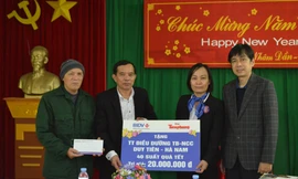 Ngày cuối năm ấm áp tại các trung tâm thương binh ở Hà Nam