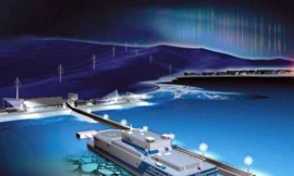 Mô hình nhà máy điện hạt nhân nổi của Nga