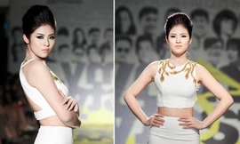 Ngọc Hân diện váy xẻ táo bạo khoe eo thon gợi cảm