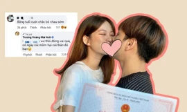 Khoe giấy kết hôn nhưng đụng phải bình luận kém duyên, vợ chồng Jaykii "phản dame" cực gắt