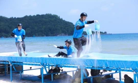Running Man Vietnam tập 12: Trường Giang mạnh bất ngờ, Lăng LD đánh bại Trương Thế Vinh?