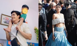 Quốc Anh trở thành "ông bố 6 con", Thảo Nhi Lê phủ nhận bị đuổi khéo ở Cannes