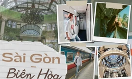 Gen Z rủ nhau "đi trốn" bằng tàu lửa đến Biên Hòa với giá vé chỉ bằng một ly trà sữa