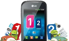 LG vén màn smartphone Android 2 SIM đầu tiên