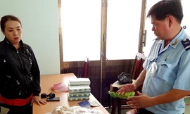 Đối tượng và tang vật bị cơ quan Hải quan thu giữ