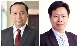 Chủ tịch Hội đồng Đại học Quốc gia Thành phố Hồ Chí Minh Vũ Hải Quân (ảnh trái), Chủ tịch Hội đồng Đại học Quốc gia Hà Nội Lê Quân.