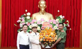 Ông Nguyễn Sỹ Quang, Phó Giám đốc Công an TP.HCM được thăng hàm Thiếu tướng 