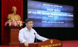 Ông Lê Mỹ Phong - phó cục trưởng phụ trách Cục Quản lý chất lượng (Bộ Giáo dục và đào tạo). Ảnh: Như Ý