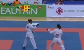 Nữ võ sĩ Việt Nam mất HCV vì kém điểm ưu thế