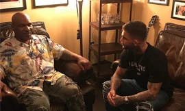 Garbrandt trao đổi với huyền thoại boxing Mike Tyson, chuẩn bị cho đại chiến sắp tới 
