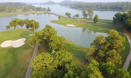 Cận cảnh sân thi đấu giải golf Tiền Phong Championship 2017