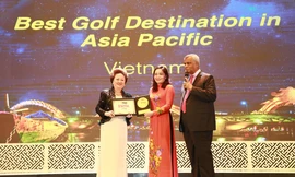 Việt Nam giành nhiều giải tại Lễ trao giải golf châu Á-Thái Bình Dương 