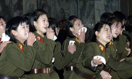Hình ảnh đám tang ông Kim Jong Il