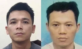 Bị can Nguyễn Anh Vũ và Nguyễn Xuân Quý