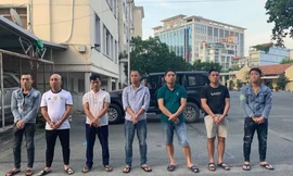 Một số bị can trong vụ cướp