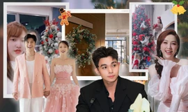 Jun Phạm mang Giáng sinh Bắc Âu vào nhà, vợ chồng Puka trổ tài trang trí cây thông