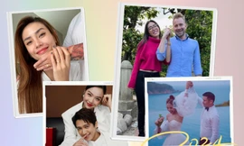 Sao Việt "báo hỷ" đầu năm 2024: Tronie Ngô cưới Hoa hậu, Minh Tú sắp lên xe hoa?