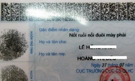 Chính thức bỏ ghi tên cha, mẹ trên CMND