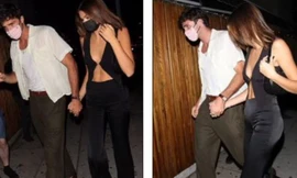 Con gái 20 tuổi của ‘huyền thoại’ mẫu Cindy Crawford diện mốt không nội y táo bạo