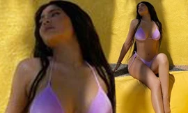 Nữ tỷ phú Kylie Jenner liên tục tung ảnh nóng 'bỏng mắt' ở resort 150 triệu đồng/đêm