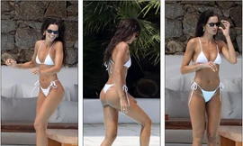 Body nóng bỏng 0% mỡ thừa của bạn gái siêu mẫu thủ môn tuyển Đức Kevin Trapp 