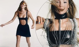 Con gái 19 tuổi của huyền thoại mẫu Kate Moss khoe dáng táo bạo trên Vogue Hong Kong