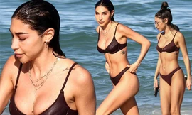 Nữ DJ nóng bỏng Chantel Jeffries gợi cảm ngất ngây ở biển