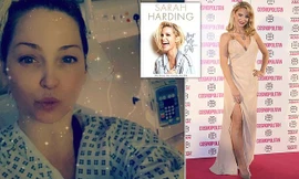 Ca sĩ Sarah Harding mắc ung thư vú, đã di căn lên cột sống