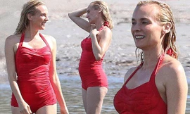 Nàng Helen xinh đẹp của 'Cuộc chiến thành Troy' khoe dáng sexy với áo tắm