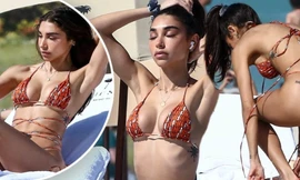 Nữ DJ nóng bỏng Chantel Jeffries mặc bikini bé xíu 'rực lửa'
