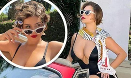 Mẫu nội y nóng bỏng hàng đầu ở Anh tung ảnh gợi cảm 'đốt mắt' fan