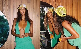 'Thiên thần nội y' Lais Ribeiro quá nóng bỏng với bikini gây 'chao đảo'