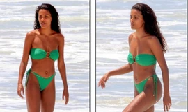 Vợ kém 31 tuổi của tài tử nước Pháp Vincent Cassel sexy hoang dại với bikini