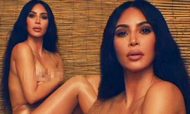 Kim Kardashian tung ảnh khoả thân nóng 'bỏng mắt'