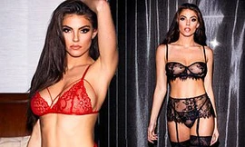 Sao truyền hình 9x phô ba vòng 'nảy lửa' với nội y xuyên thấu