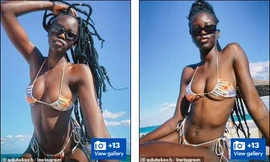 Choáng ngợp trước body cực phẩm của nàng mẫu Gen Z được mệnh danh là 'búp bê sống'