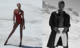 Siêu mẫu Jourdan Dunn khoe đường cong tuyệt mỹ, chân thon dài khiến chị em phải ghen tị