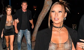 Chân dài 9x gốc Cuba Josie Canseco mặc áo lưới không nội y, lộ trọn vòng 1 gây sốc