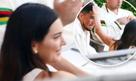 'Siêu mẫu đắt giá nhất thế giới' Kendall Jenner hẹn hò bạn trai Devin Booker ở Ý