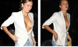 Nàng mẫu Josie Canseco để ngực trần đi sự kiện gây sốc