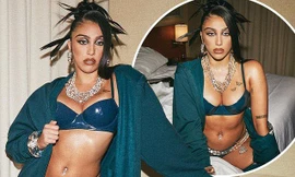 Con gái Madonna nóng bỏng hoang dại với nội y 