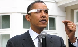 Người nổi tiếng thử 'kính thông minh' của Google?