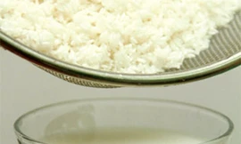 Vo gạo xong, đừng vội đổ nước