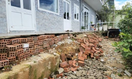 Đà Lạt khẩn cấp cải tạo kè chắn đất của chung cư Đặng Thái Thân 