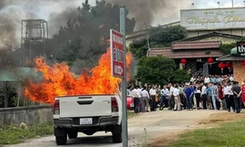 Vụ ô tô phát nổ, cháy rụi ở Lâm Đồng: Lái xe tự tử