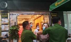 Nơi xảy ra vụ phóng viên bị hành hung