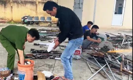 Lâm Đồng tiêu hủy vũ khí vật liệu nổ, ngăn chặn mua bán súng tự chế trên mạng