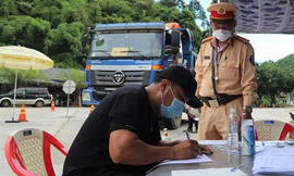 Siết chặt kiểm soát tại chốt kiểm dịch phòng chống COVID-19