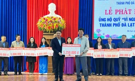Đà Lạt vận động 2,2 tỷ đồng trong ngày đầu Tháng cao điểm Vì người nghèo
